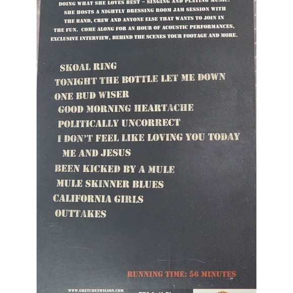 Gretchen Wilson: Undressed - DVD By Gretchen Wilso7 - Picture 5 of 9